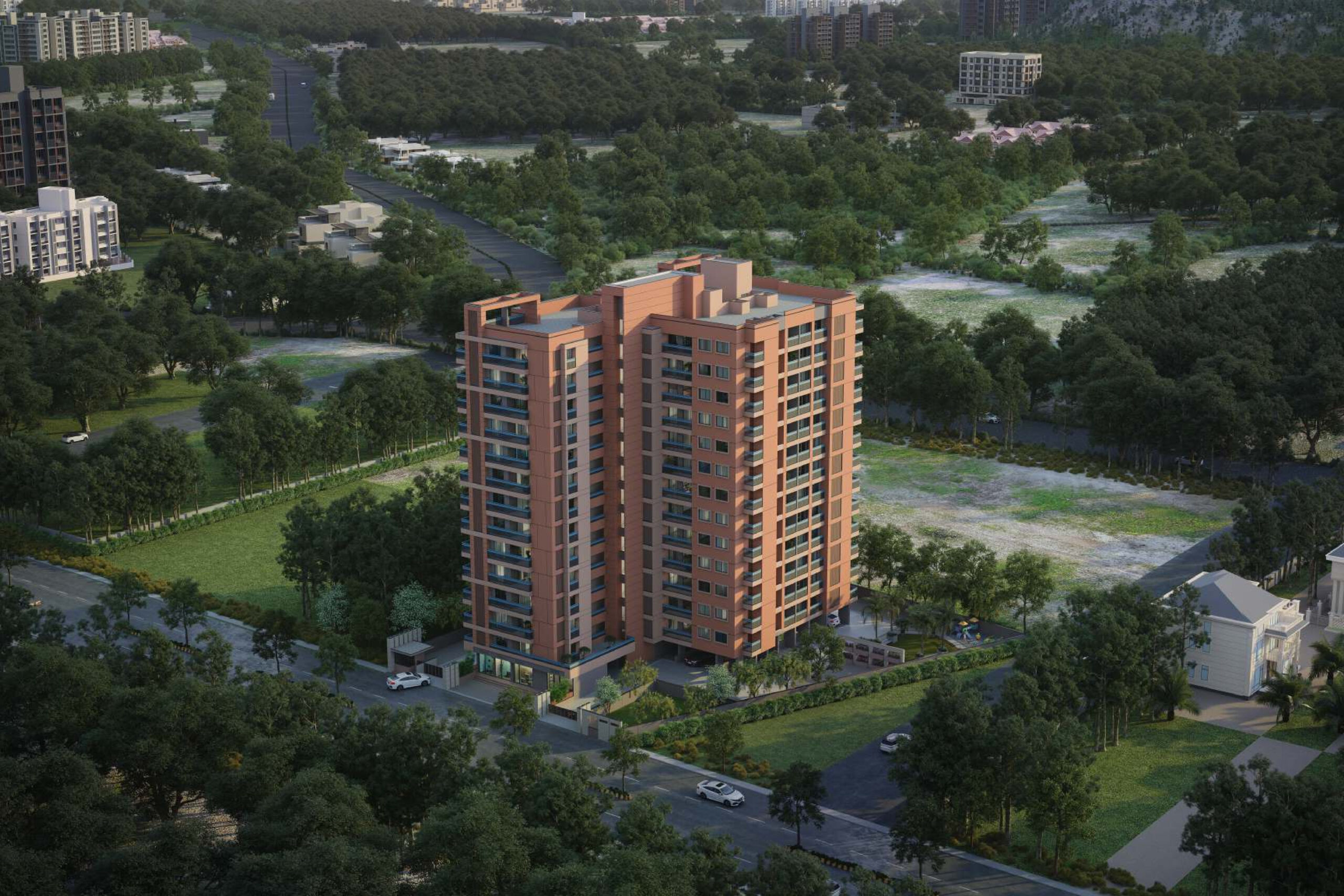 Vedanta 2 & 3BHK Apartments for Sale in Moshi"