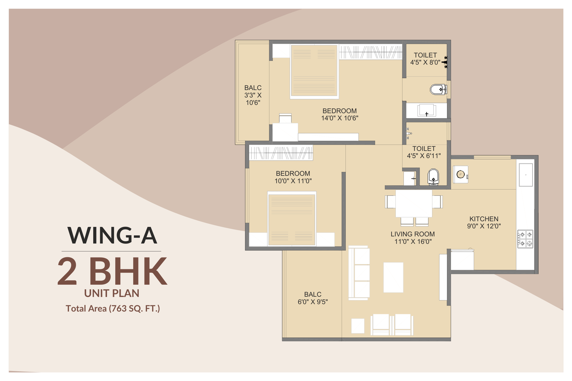 2 BHK A Wing 