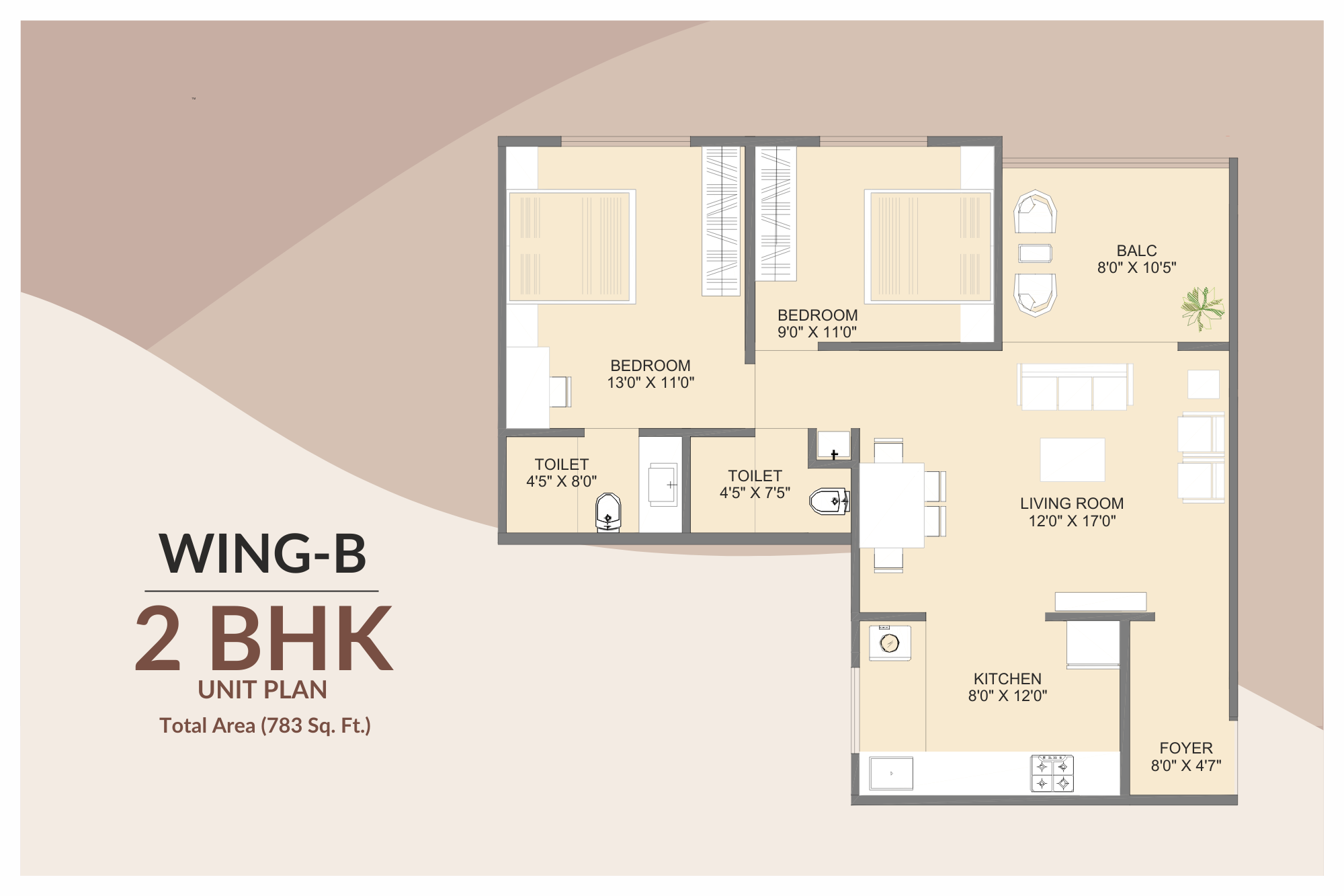 2 BHK B Wing 