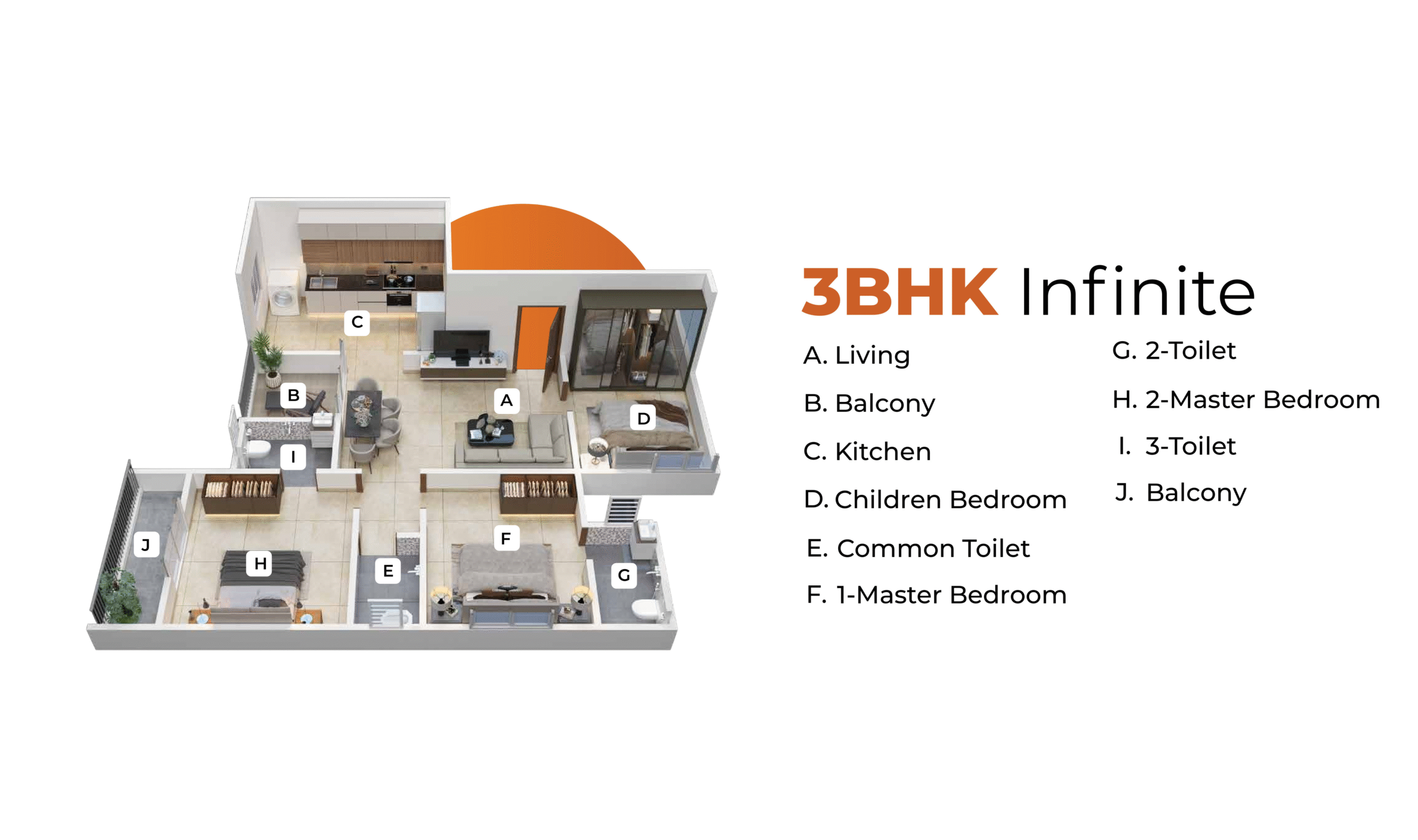 3BHK