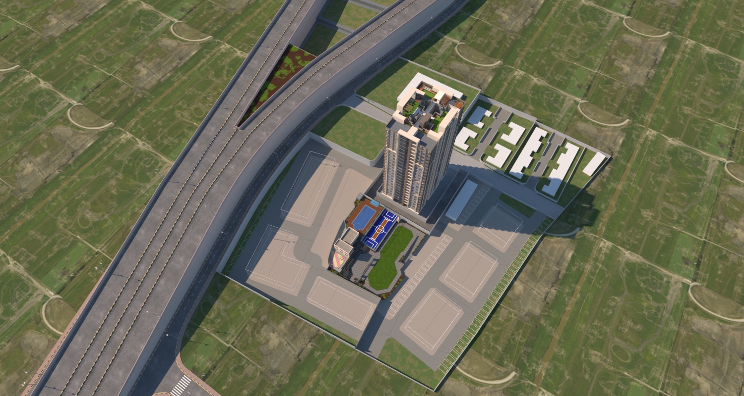 Santiago Genesis 2 3 & bhk flat in charholi