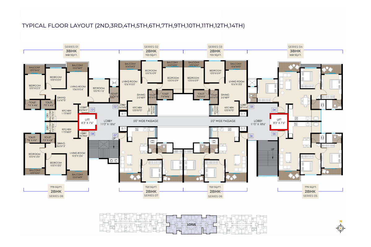 Typical Floor Layout