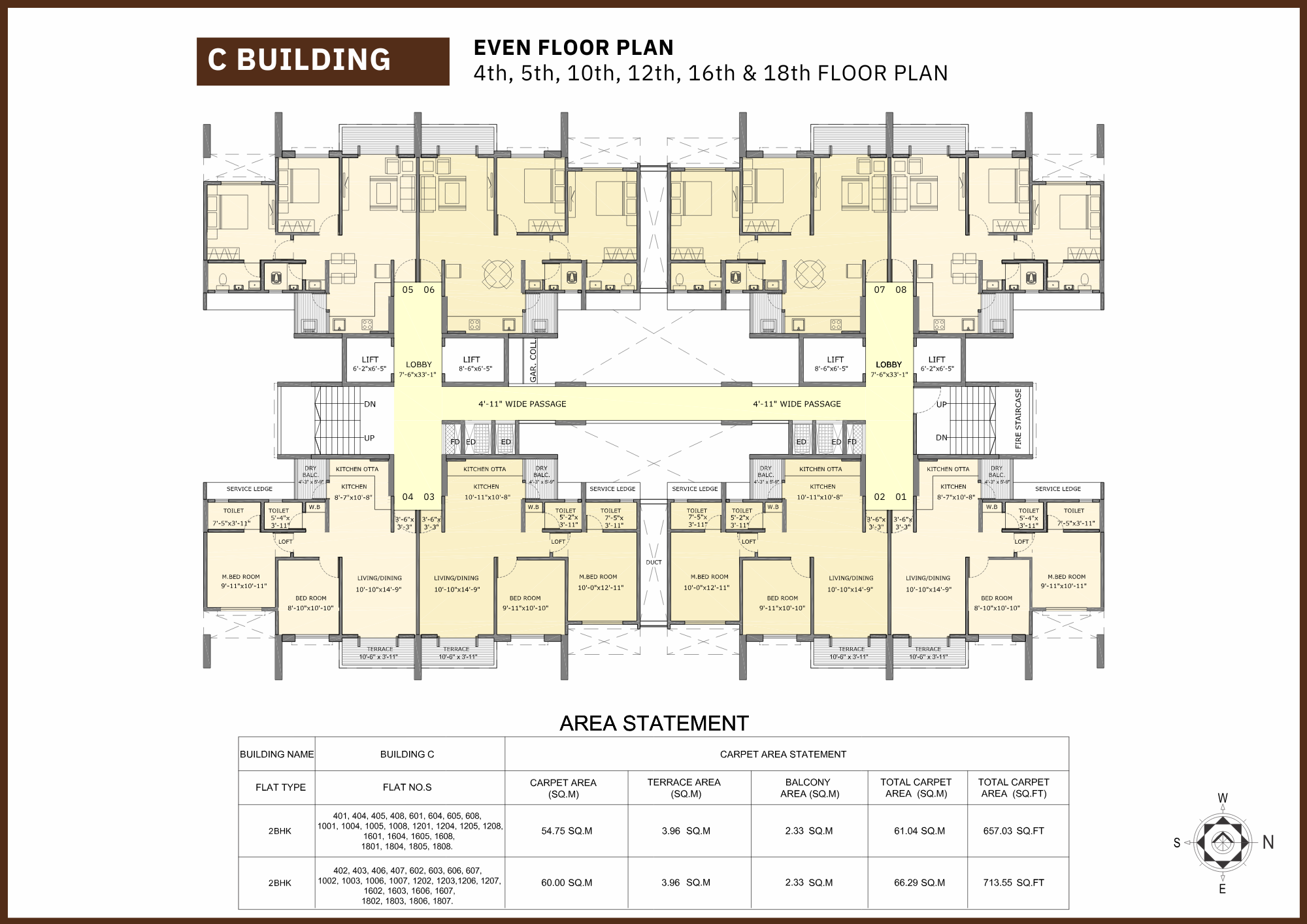 Even Floor Plan 