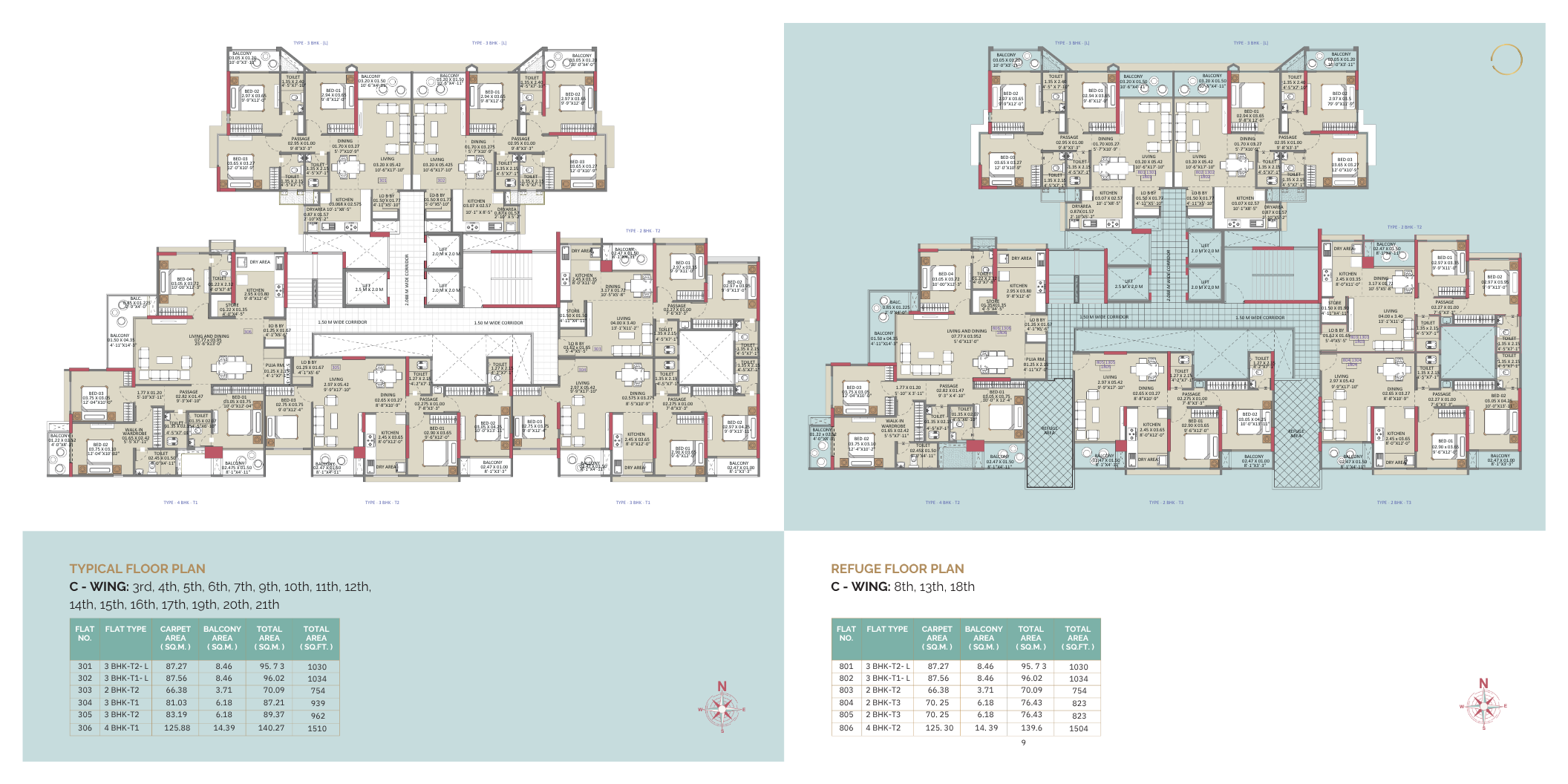 C Wing Floor Plan 