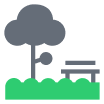 Landscaped Garden